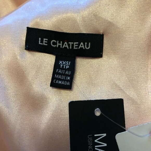 COCKTAIL Dress In Glittery pastel orange Size XXS - Picture 6 of 9